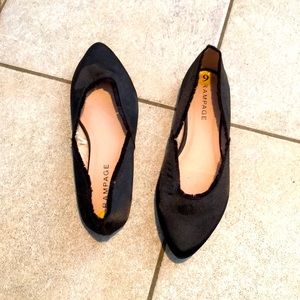 Black flats